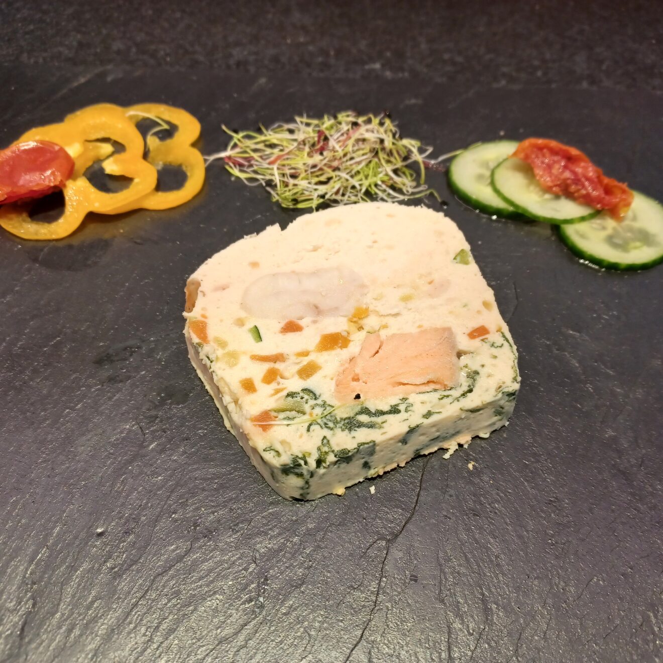 TERRINE AUX TROIS POISSONS Baray Charcuterie Traiteur